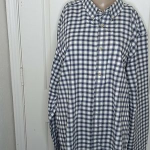 Eddie Bauer  XL Plaid Dress Shirt